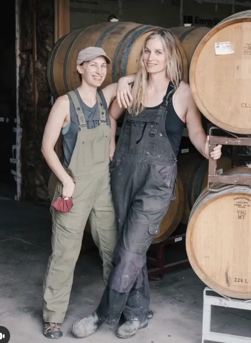 Maggie and Morgan - Founders of Two Broads Ciderworks